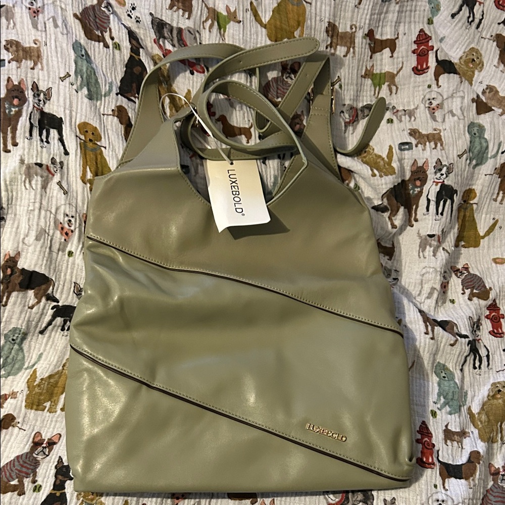 Olive Green Shoulder Bag